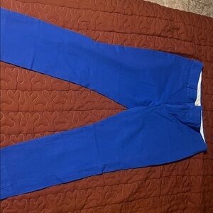 Banana Republic Blue and White Pants